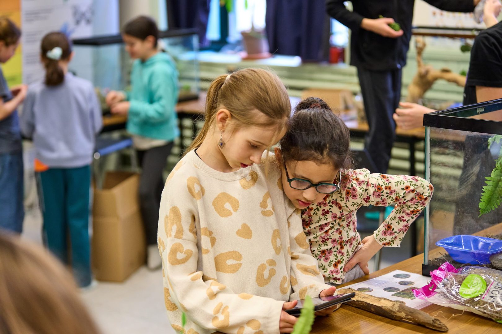 Enfants en atelier