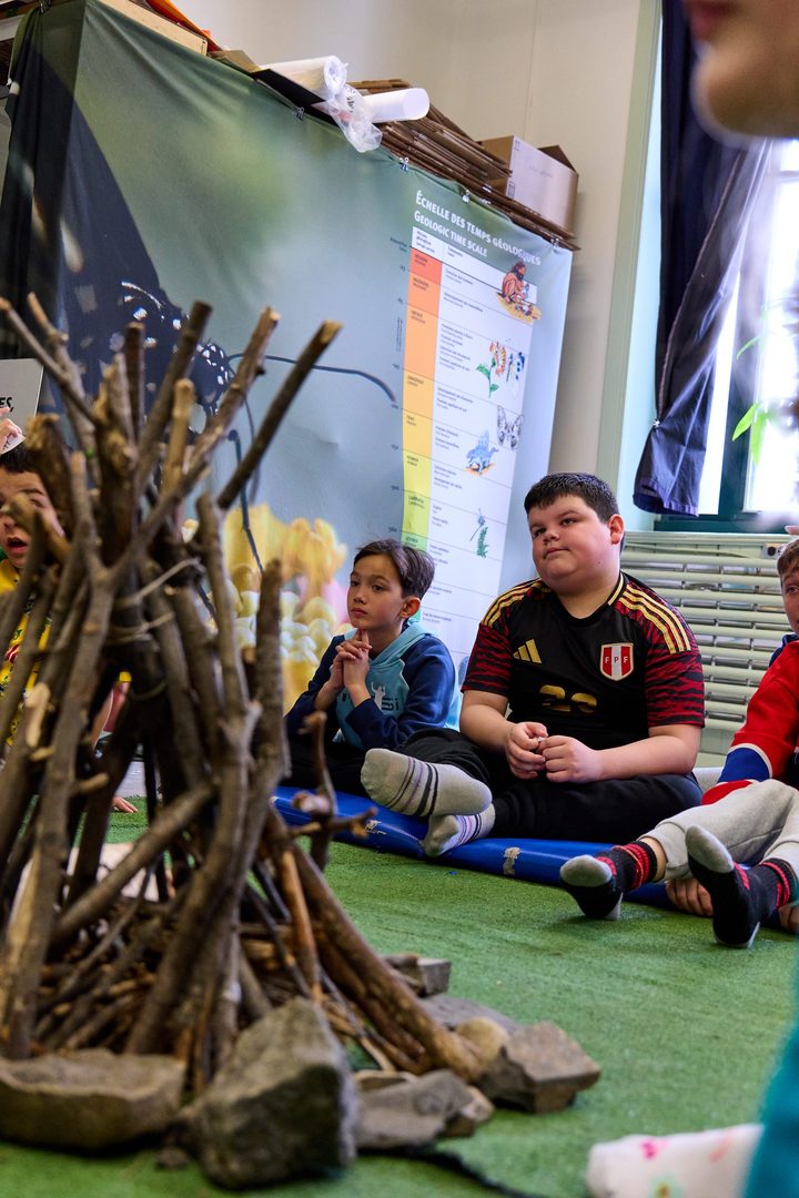 Enfants en atelier