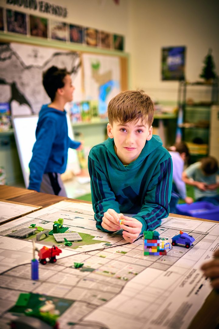 Enfants en atelier